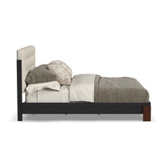 Waterfall - Queen Footboard - Black