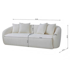 Linden - Sofa - Ivory