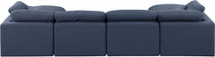 Indulge - Linen 6 Piece Modular Double Chaise Sectional