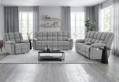 U6000 - Reclining Sofa - Smoke