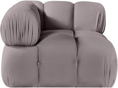 Orin - Velvet Performance Fabric Upholstered Modular Corner Chair