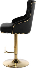 Claude - Adjustable Stool with Gold Base