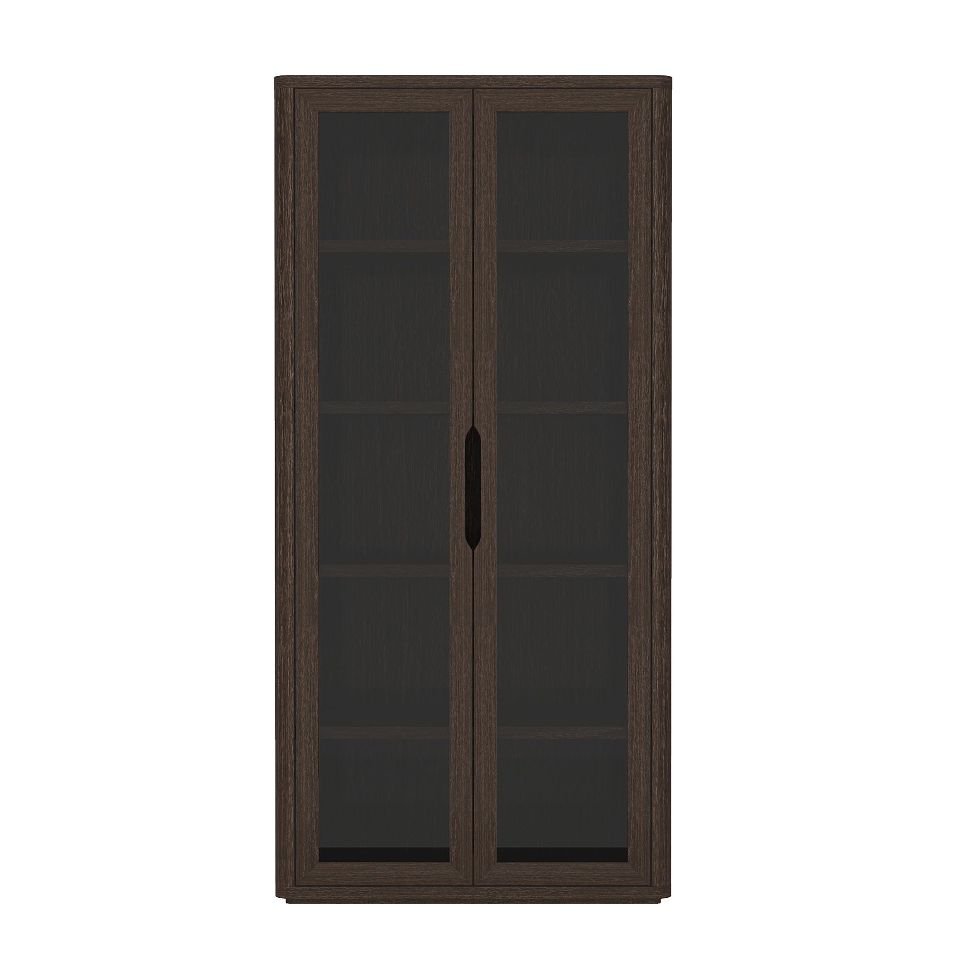 Rivington - Bookcase Cabinet With Glass Doors