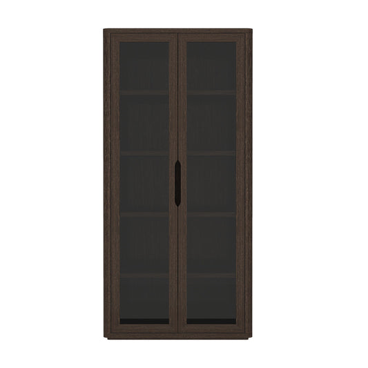 Rivington - Bookcase Cabinet With Glass Doors