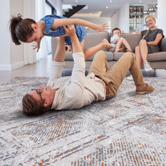 Payas - 6' X 9' Geometric Area Rug - Beige