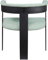 Romeo - Faux Leather Dining Chair With Black Base (Set of 2)