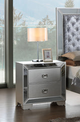 Contemporary Nightstand With Versatility