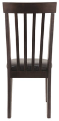 Hammis - Dark Brown - Dining UPH Side Chair (Set of 2)