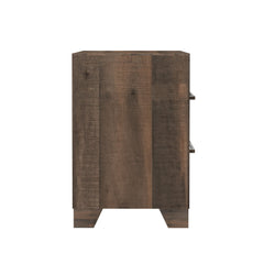 Plinz - 2 Drawer Nightstand - Brown