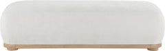 Calum - Bench - Light Brown Frame