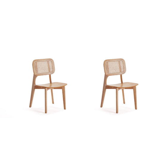 Versailles - Dining Chair With Cane Backrest (Set of 2)