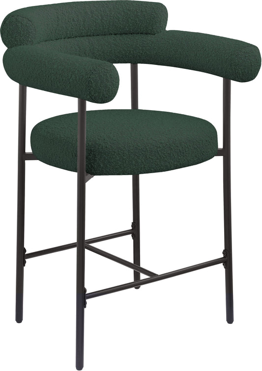 Blake - Counter Stool With Black Base (Set of 2)