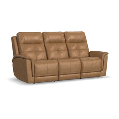 Ranger - Power Reclining Sofa With Console, Power Headrest, Lumbar, Heat & Massage
