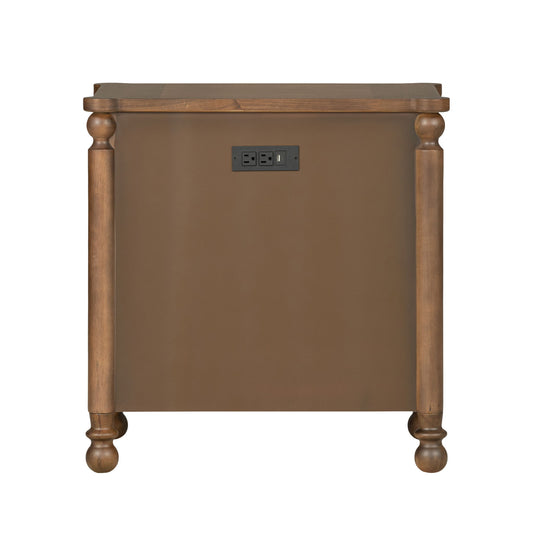 Azalea - Nightstand - Walnut
