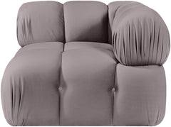 Orin - Velvet Performance Fabric Upholstered Modular Corner Chair