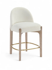 Torino - Counter Stool With Brushed Natural Base