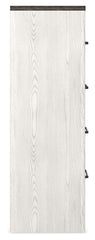 Gerridan - Four Drawer Chest - White / Gray