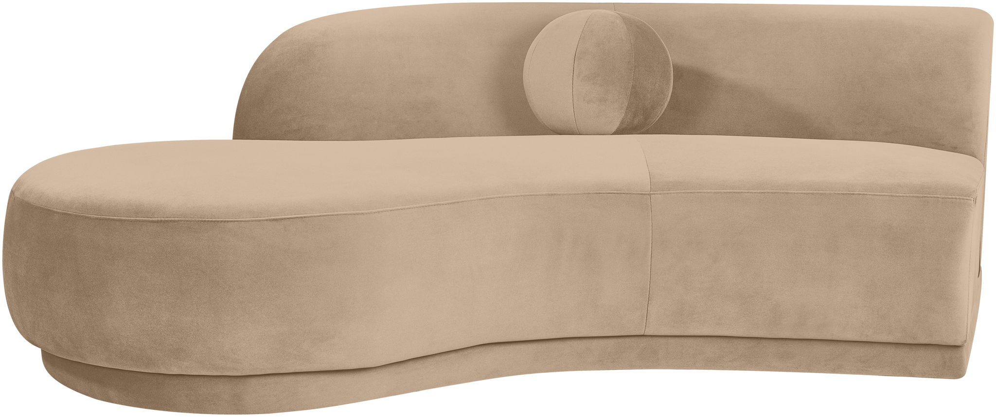 Avra - 86" Velvet Performance Fabric Upholstered Sofa