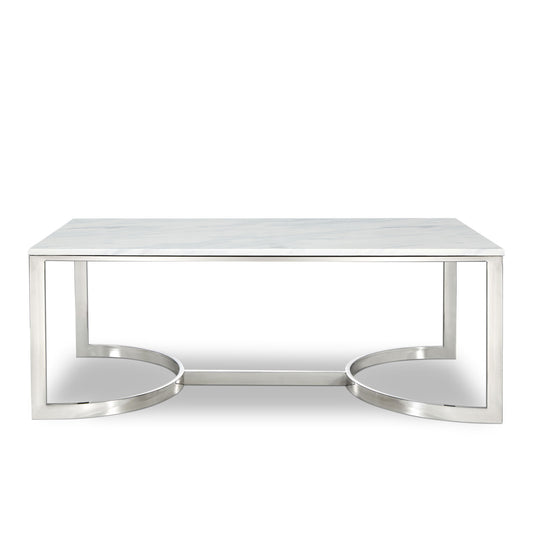 Copley - Coffee Table - Pearl Silver