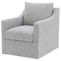 Winter - Upholstered Sloped Arm Accent Swivel Chair