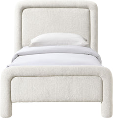 Baylor - Fabric With Interwoven Chenille Upholstered Bed