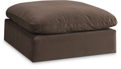 Comfy - Velvet Ottoman