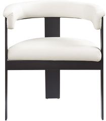 Romeo - Faux Leather Dining Chair With Black Base (Set of 2)