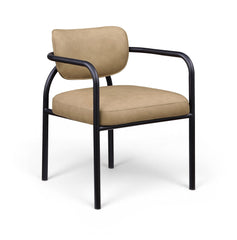 Serava - Vegan Leather Upholstered Dining Chair (Set of 2) - Tan