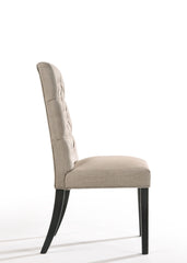 Morland - Vintage Side Chair (Set of 2) - Black / Tan