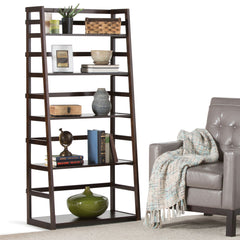 Acadian - Handcrafted Ladder Shelf Bookcase