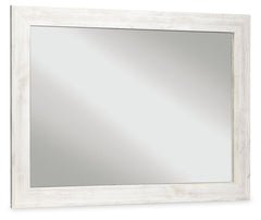 Paxberry - Bedroom Accent Mirror - Whitewash