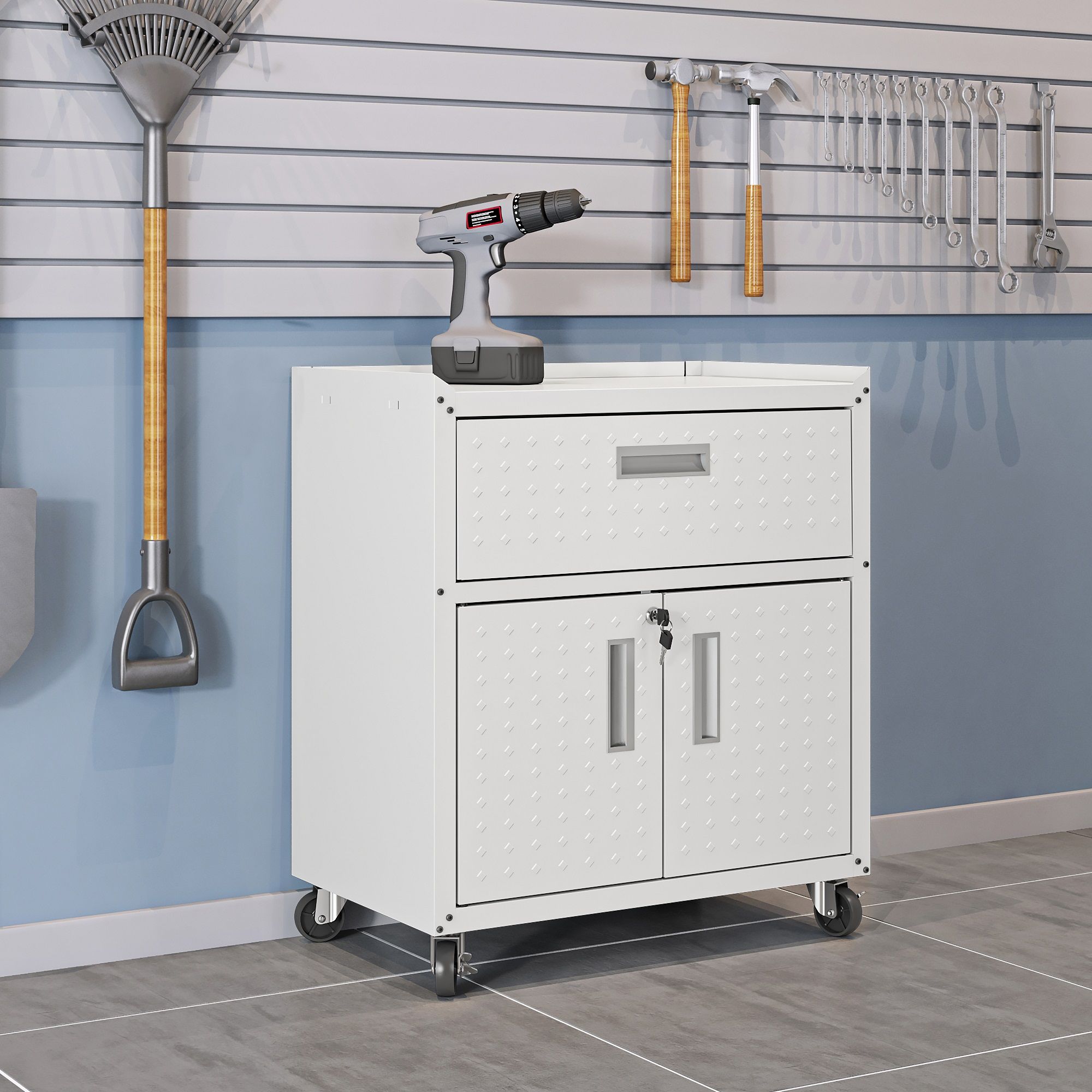 Fortress - Mobile Design Garage Cabinet