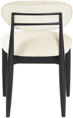 Riccio - Side Chair (Set of 2) - Black Frame