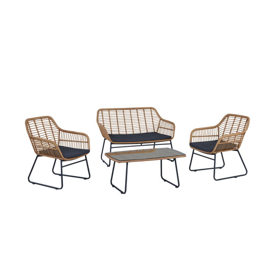 Antibes - 4 Piece Outdoor Conversation Set