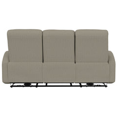 Manual Reclining Sofa With Dual Independent Recliners