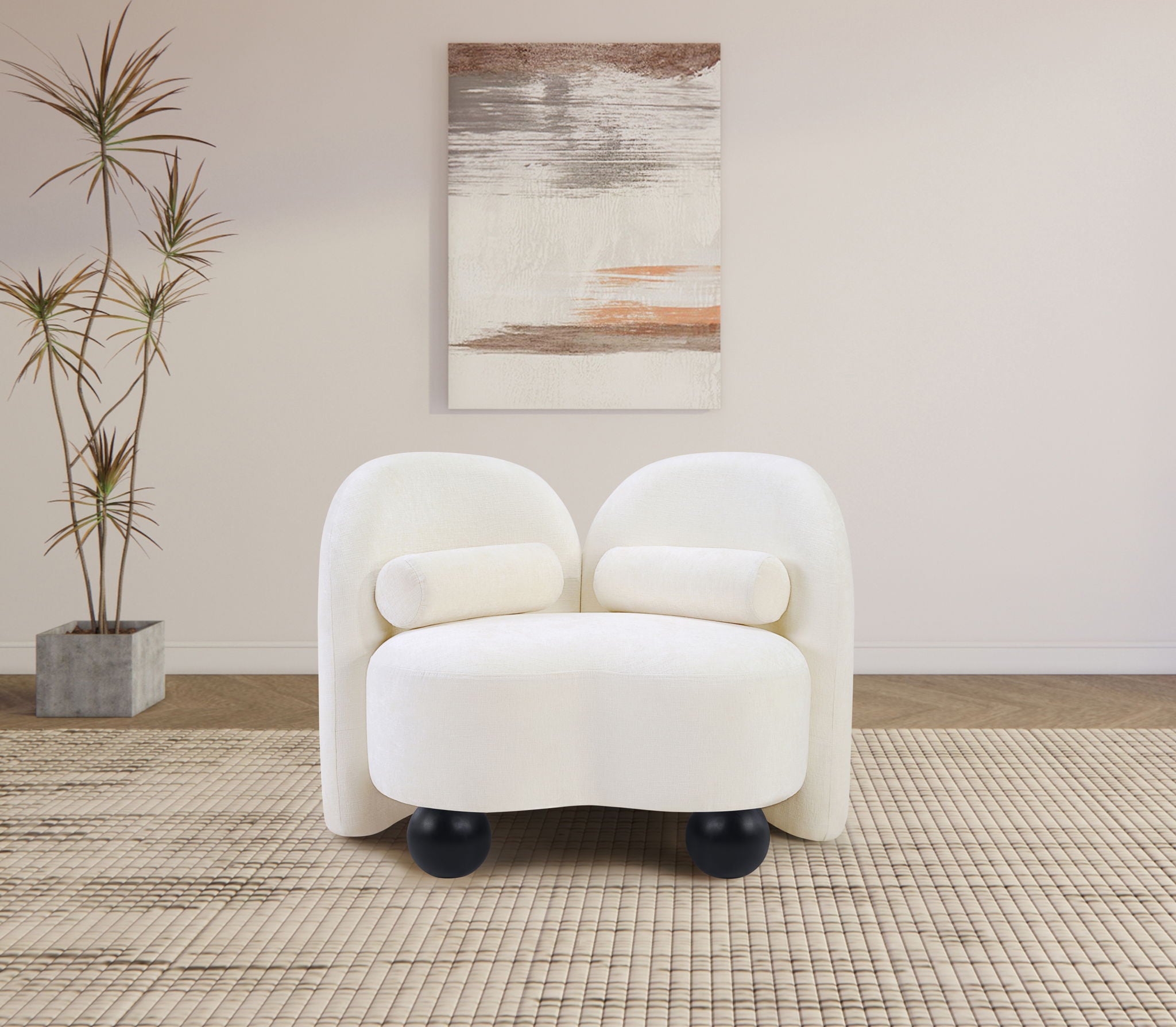 Daphne - Chenille Chair