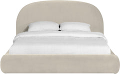 Celine - Upholstered Bed - Cream