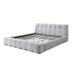 Hannah - Eastern King Bed - Gray