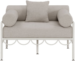 Portofino - Resilient Water Repellent Fabric Upholstered Outdoor Patio Chair