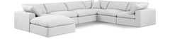 Comfy - 7 Piece Linen Modular Sectional With Chaise