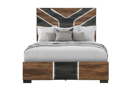 Optimus - Full Bed - Black / Brown