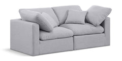 Indulge - Linen 2 Seat Modular Sofa