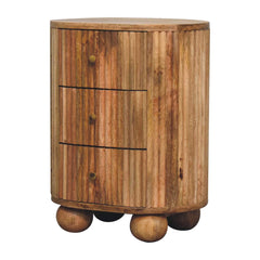 Soba - Ball Drawer Bedside Table