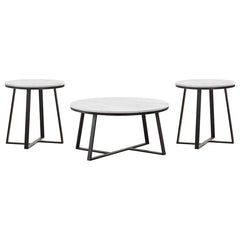 Hugo - Faux Marble Coffee Table Set