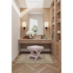 Abigail - Accent Bench With Piped Cushion