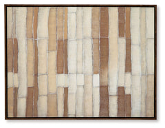 Kalanmore - Brown / Tan / White - Wall Art