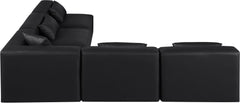 Cube - 5 Piece Modular Corner Armless Sectional