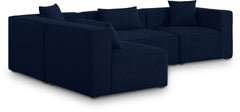 Cube - Linen 4 Piece Modular Corner Sectional