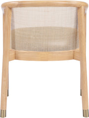 Sylvan - Vegan Leather Dining Chair (Set of 2) - Natural Frame