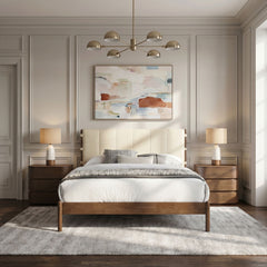Arielle - Vegan Leather Upholstered Bed